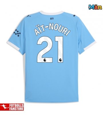 Manchester City Rayan Ait-Nouri #21 Hemmatröja 2025-26 Kortärmad